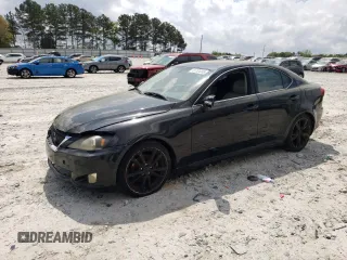 2009 Lexus IS 250 with VIN JTHBK262795105172, listed as a Copart auction lot 51701265 with 217,238 mi miles and Clean Title. Bid and sale history available at carsss.com. Image 1.