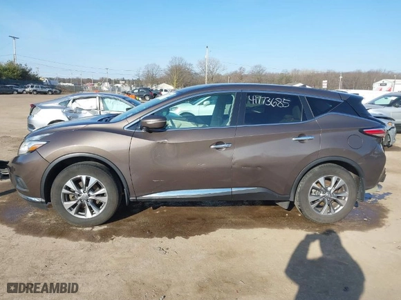 2015 Nissan Murano SV with VIN 5N1AZ2MH8FN231290, listed as a IAAI auction lot 41773685 with 147,715 mi miles. Bid and sale history available at carsss.com. Image 15.