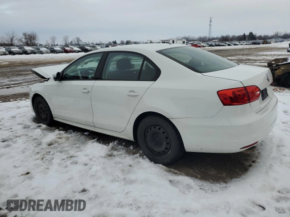 2014 Volkswagen Jetta with VIN 3VWWL7AJ8EM264246, listed as a Copart auction lot 84331484 with 130,691 mi miles and Salvage title. Bid and sale history available at DreamBid. Image 2.