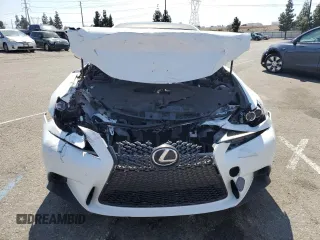 2016 Lexus IS 200t with VIN JTHBA1D27G5002704, listed as a Copart auction lot 52752465 with 84,357 mi miles and Salvage Title. Bid and sale history available at DreamBid. Image 5.