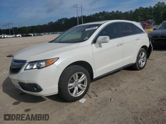 2015 Acura RDX with VIN 5J8TB3H34FL010689, listed as a Copart auction lot 53948525 with 86,951 mi miles and Salvage title. Bid and sale history available at DreamBid. Image 1.