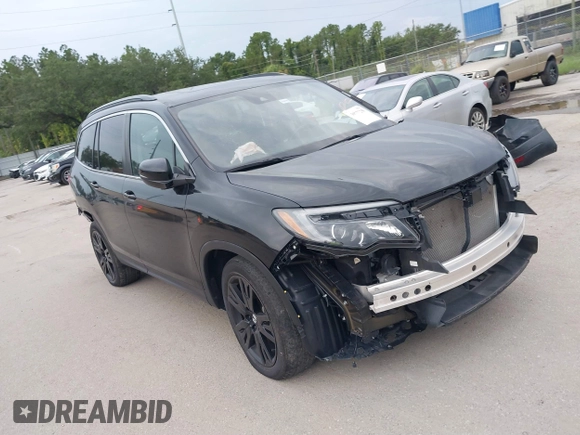 2021 Honda Pilot Special Edition with VIN 5FNYF5H27MB043732, listed as a IAAI auction lot 39777255 with 56,087 mi miles and . Bid and sale history available at DreamBid. Image 1.