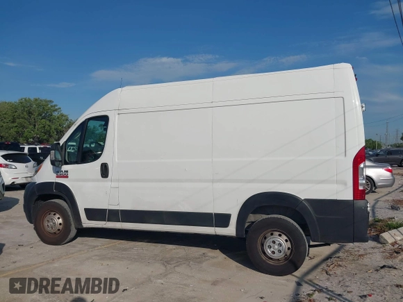 2019 Ram ProMaster Cargo with VIN 3C6TRVCG7KE502322, listed as a IAAI auction lot 41863824 with 355,881 mi miles and . Bid and sale history available at DreamBid. Image 14.
