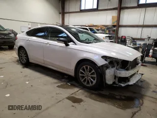 2017 Ford Fusion SE with VIN 3FA6P0HD7HR160536, listed as a Copart auction lot 41877065 with 114,795 mi miles and Salvage title. Bid and sale history available at DreamBid. Image 4.