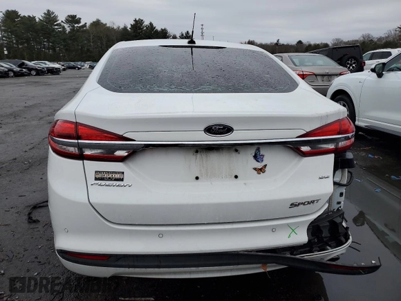 2017 Ford Fusion SE with VIN 3FA6P0H71HR390129, listed as a Copart auction lot 47251755 with 72,790 mi miles and Salvage Title. Bid and sale history available at DreamBid. Image 6.