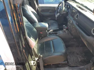 2021 Jeep Wrangler Unlimited Sahara High Altitude with VIN 1C4HJXEG2MW734057, listed as a Copart auction lot 78419394 with 43,567 mi miles and Salvage title. Bid and sale history available at DreamBid. Image 7.