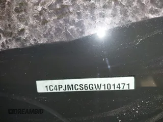 2016 Jeep Cherokee Latitude z VIN 1C4PJMCS6GW101471, wystawiony jako IAAI lot #41919576 z przebiegiem 113 492 mil mil oraz . Historia ofert i sprzedaży dostępna na DreamBid. Obrazek 9.