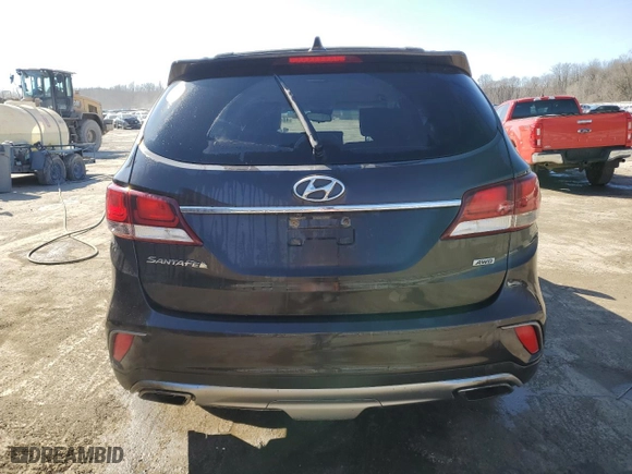 2017 Hyundai Santa Fe SE with VIN KM8SMDHF5HU225155, listed as a Copart auction lot 48468515 with 174,769 mi miles and Salvage Title. Bid and sale history available at carsss.com. Image 6.