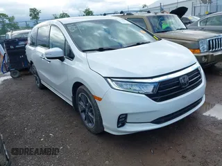 2022 Honda Odyssey Elite z VIN 5FNRL6H91NB058941, wystawiony jako IAAI lot #42320293 z przebiegiem 30 977 mil mil oraz . Historia ofert i sprzedaży dostępna na DreamBid. Obrazek 1.