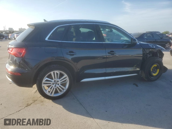 2020 Audi Q5 Premium Plus z VIN WA1BNAFY1L2041348, wystawiony jako Copart lot #54610025 z przebiegiem 59 132 mil mil oraz Szkoda całkowita • Salvage title. Historia ofert i sprzedaży dostępna na DreamBid. Obrazek 3.