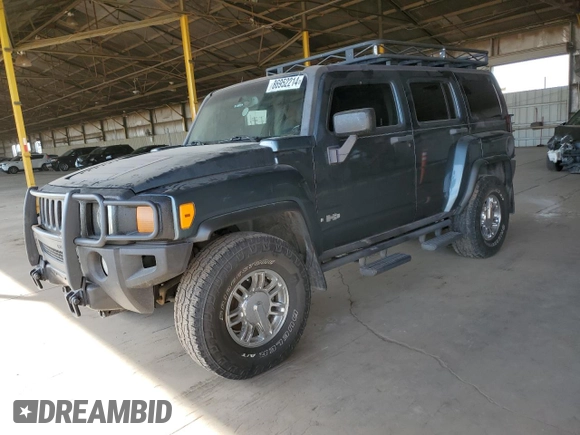 2006 Hummer H3 with VIN 5GTDN136X68147177, listed as a Copart auction lot 86952214 with 180,949 mi miles and Clean Title. Bid and sale history available at DreamBid. Image 1.