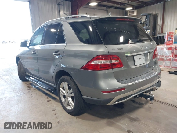 2013 Mercedes-Benz M 350 with VIN 4JGDA2EB2DA145167, listed as a IAAI auction lot 41405114 with Not Provided miles and . Bid and sale history available at DreamBid. Image 3.