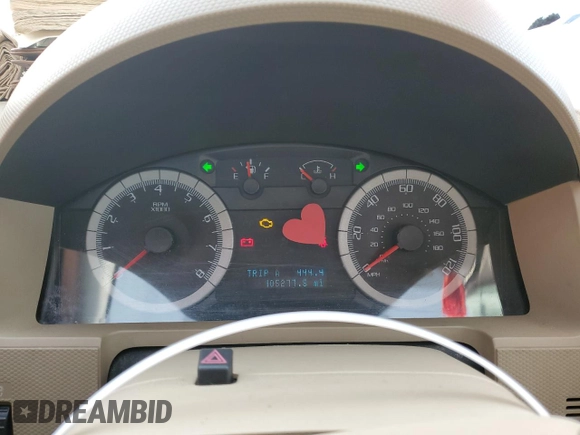 2008 Ford Escape XLT with VIN 1FMCU03198KB05556, listed as a Copart auction lot 42531975 with 105,277 mi miles and Salvage title. Bid and sale history available at DreamBid. Image 9.