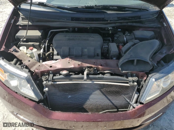 2016 Honda Odyssey EX-L with VIN 5FNRL5H60GB124530, listed as a Copart auction lot 50318535 with 126,643 mi miles and Salvage Title. Bid and sale history available at carsss.com. Image 12.
