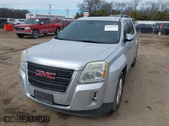 2011 GMC Terrain SLE-2 with VIN 2CTALSEC8B6309000, listed as a IAAI auction lot 41688119 with 147,620 mi miles. Bid and sale history available at carsss.com. Image 2.