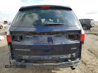 2013 Dodge Durango Crew with VIN 1C4SDHDT3DC697734, listed as a Copart auction lot 43588155 with 150,720 mi miles and Salvage title. Bid and sale history available at DreamBid. Image 6.
