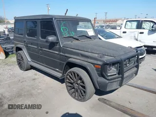 2017 Mercedes-Benz G-Class G 550 with VIN WDCYC3KF2HX278067, listed as a IAAI auction lot 40447929 with 70,674 mi miles. Bid and sale history available at carsss.com. Image 1.