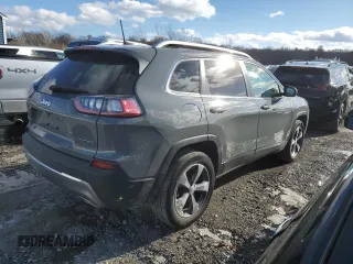 2020 Jeep Cherokee Limited with VIN 1C4PJMDX4LD531564, listed as a Copart auction lot 45378875 with 48,366 mi miles and Salvage title. Bid and sale history available at DreamBid. Image 3.