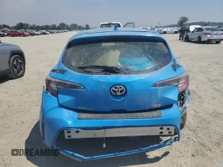 2021 Toyota Corolla Hatchback XSE with VIN JTNA4MBE8M3129354, listed as a Copart auction lot 66214824 with 0 mi miles and Salvage Title. Bid and sale history available at carsss.com. Image 6.