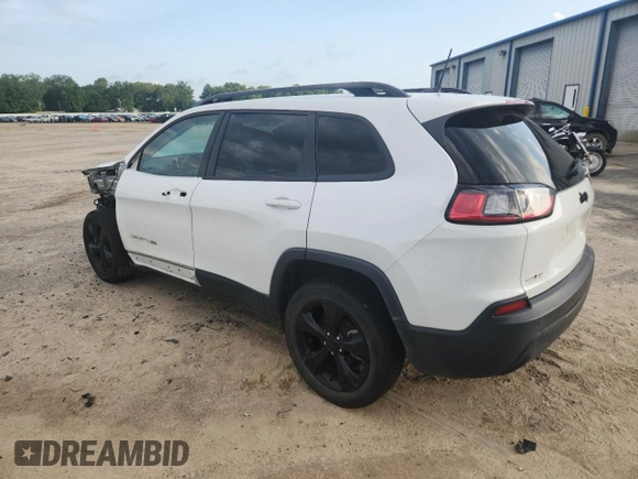 2021 Jeep Cherokee Latitude Plus with VIN 1C4PJLLB4MD116228, listed as a Copart auction lot 61157595 with 55,244 mi miles and Salvage title. Bid and sale history available at DreamBid. Image 2.