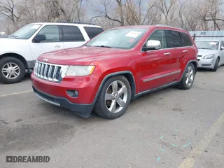 2011 Jeep Grand Cherokee Overland with VIN 1J4RR6GT6BC605300, listed as a IAAI auction lot 41504528 with 204,412 mi miles. Bid and sale history available at carsss.com. Image 17.