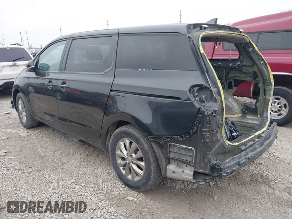 2019 Kia Sedona EX with VIN KNDMB5C1XK6566583, listed as a IAAI auction lot 41542994 with 41,134 mi miles. Bid and sale history available at carsss.com. Image 3.