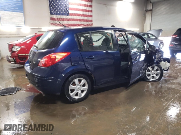 2012 Nissan Versa S with VIN 3N1BC1CP1CK270384, listed as a Copart auction lot 49039815 with 141,191 mi miles and Salvage Title. Bid and sale history available at carsss.com. Image 3.