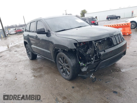 2021 Jeep Grand Cherokee Laredo X with VIN 1C4RJEAG1MC680282, listed as a IAAI auction lot 41466496 with 58,855 mi miles and . Bid and sale history available at DreamBid. Image 1.