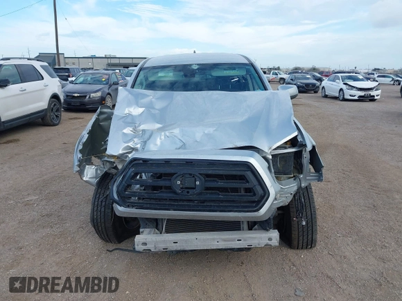 2022 Toyota Tacoma SR with VIN 3TYAX5GN8NT060017, listed as a IAAI auction lot 41504710 with 55,317 mi miles and . Bid and sale history available at DreamBid. Image 11.