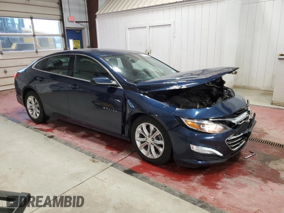 2019 Chevrolet Malibu LT with VIN 1G1ZD5ST4KF188000, listed as a Copart auction lot 51303215 with 72,959 mi miles and Salvage Title. Bid and sale history available at DreamBid. Image 4.