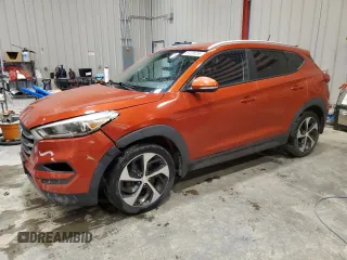 2016 Hyundai Tucson Limited z VIN KM8J3CA22GU074595, wystawiony jako Copart lot #57209755 z przebiegiem 126 734 mil mil oraz Nie do naprawy • Non repairable. Historia ofert i sprzedaży dostępna na DreamBid. Obrazek 1.