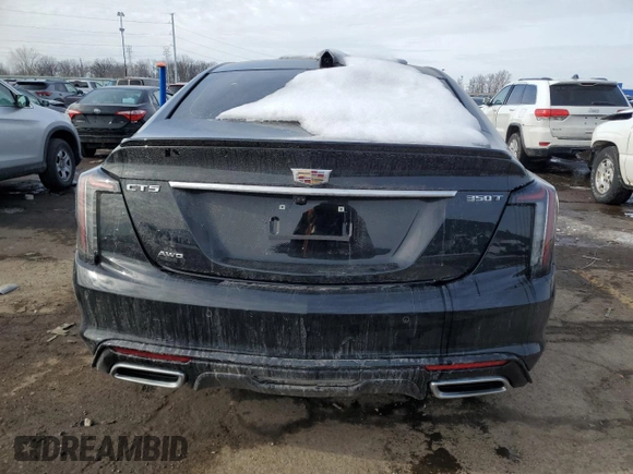 2025 Cadillac CT5 Sport with VIN 1G6DU5RKXS0113984, listed as a Copart auction lot 46092135 with 1,014 mi miles and Clean Title. Bid and sale history available at DreamBid. Image 6.