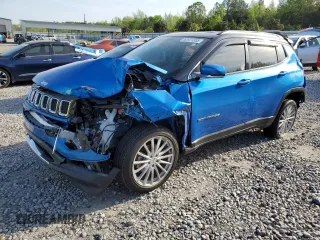 2018 Jeep Compass Limited с VIN 3C4NJCCB9JT194565, выставлен на аукционе Copart как лот 52621355 с пробегом 48 367 миль миль и Списание • Salvage title. История ставок и продаж доступна на DreamBid. Изображение 1.