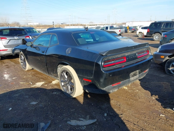2021 Dodge Challenger GT with VIN 2C3CDZKG4MH674514, listed as a IAAI auction lot 41511262 with 53,874 mi miles. Bid and sale history available at carsss.com. Image 3.