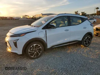 2022 Chevrolet Bolt EUV Premier with VIN 1G1FZ6S02N4133691, listed as a Copart auction lot 87116354 with 12,925 mi miles and Salvage Title. Bid and sale history available at carsss.com. Image 1.