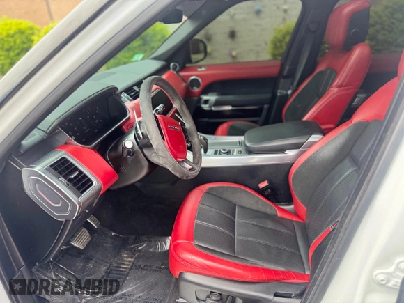 2020 Land Rover Range Rover Sport HST with VIN SALWS2RU1LA726169, listed as a Copart auction lot 57899135 with 87,478 mi miles and Clean title. Bid and sale history available at DreamBid. Image 5.