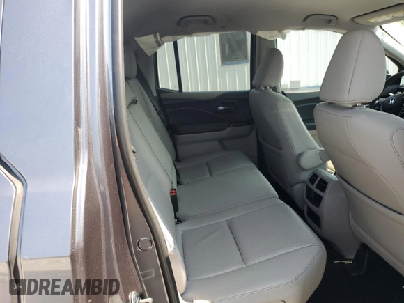 2017 Honda Ridgeline RTL-T with VIN 5FPYK2F69HB010616, listed as a Copart auction lot 58718625 with 113,047 mi miles and Salvage title. Bid and sale history available at DreamBid. Image 10.