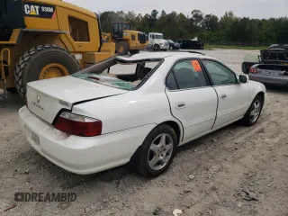 2003 Acura TL with VIN 19UUA56643A069846, listed as a Copart auction lot 75138874 with 125,766 mi miles and Salvage Title. Bid and sale history available at carsss.com. Image 3.