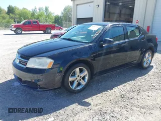 2012 Dodge Avenger SE with VIN 1C3CDZAB5CN237648, listed as a IAAI auction lot 42063514 with 157,123 mi miles. Bid and sale history available at carsss.com. Image 2.