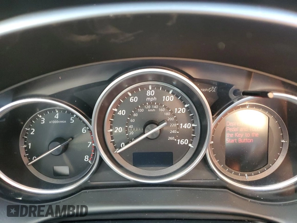 2014 Mazda CX-5 Grand Touring with VIN JM3KE2DY4E0323603, listed as a Copart auction lot 49884835 with 0 mi miles and Salvage Title. Bid and sale history available at carsss.com. Image 9.