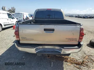2005 Toyota Tacoma PreRunner with VIN 5TETU62N55Z008390, listed as a Copart auction lot 56632095 with 252,647 mi miles and Salvage title. Bid and sale history available at DreamBid. Image 6.