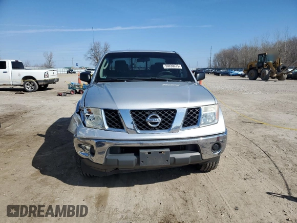 2008 Nissan Frontier SE with VIN 1N6AD06W58C439898, listed as a Copart auction lot 50830075 with 143,133 mi miles and Salvage title. Bid and sale history available at DreamBid. Image 5.