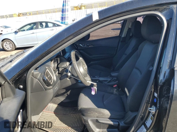 2016 Mazda 3 i Sport with VIN JM1BM1J71G1338297, listed as a Copart auction lot 45762895 with 87,768 mi miles and Salvage Title. Bid and sale history available at DreamBid. Image 7.