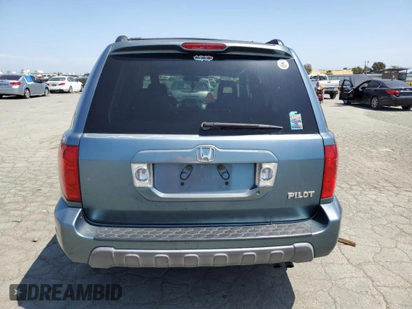2005 Honda Pilot EX-L z VIN 2HKYF18725H540033, wystawiony jako Copart lot #55355935 z przebiegiem 249 427 mil mil oraz Czysty tytuł • Clean title. Historia ofert i sprzedaży dostępna na DreamBid. Obrazek 6.