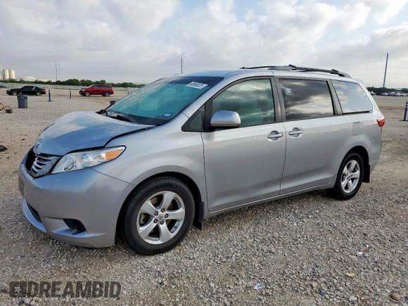 2017 Toyota Sienna LE Auto Access Seat with VIN 5TDKZ3DC5HS861042, listed as a Copart auction lot 60690025 with 85,021 mi miles and Salvage title. Bid and sale history available at DreamBid. Image 1.