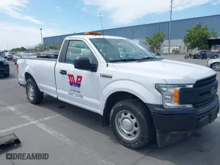 2019 Ford F-150 XL with VIN 1FTMF1CB4KKC70407, listed as a IAAI auction lot 40025564 with 65,390 mi miles. Bid and sale history available at carsss.com. Image 1.