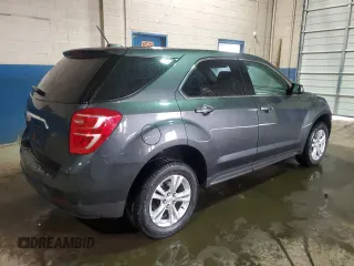 2017 Chevrolet Equinox LS with VIN 2GNALBEK3H1562189, listed as a Copart auction lot 49695405 with 44,731 mi miles and Clean Title. Bid and sale history available at carsss.com. Image 3.
