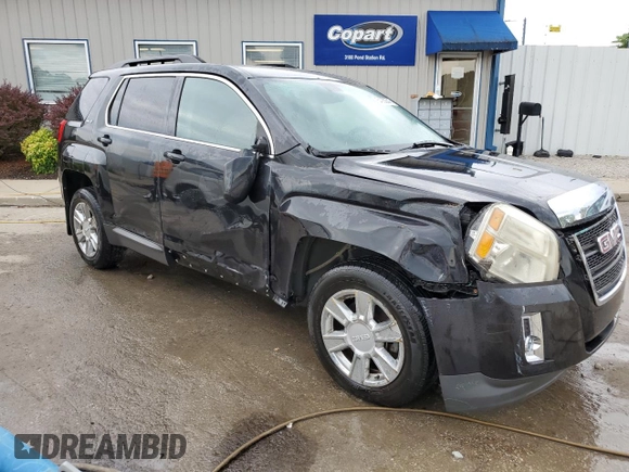 2011 GMC Terrain SLE-2 with VIN 2CTFLTEC0B6276103, listed as a Copart auction lot 64050345 with 169,532 mi miles and Non repairable. Bid and sale history available at DreamBid. Image 4.