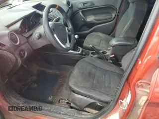 2018 Ford Fiesta SE with VIN 3FADP4EJ9JM133589, listed as a Copart auction lot 49611115 with Not Provided miles and Salvage Title. Bid and sale history available at DreamBid. Image 7.