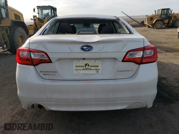 2016 Subaru Legacy 2.5i with VIN 4S3BNBA66G3024272, listed as a Copart auction lot 84563674 with 132,216 mi miles and Salvage Title. Bid and sale history available at carsss.com. Image 6.